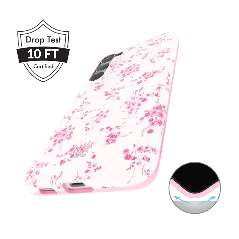 French Rose Floral Samsung Case