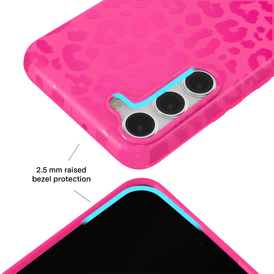 Even Hotter Pink Leopard Samsung Case