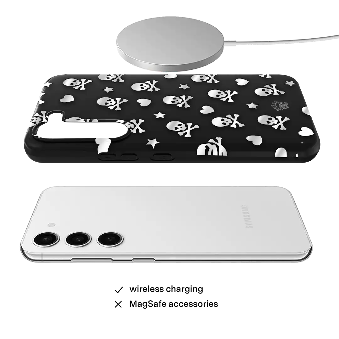 Chrome Skulls Samsung Case
