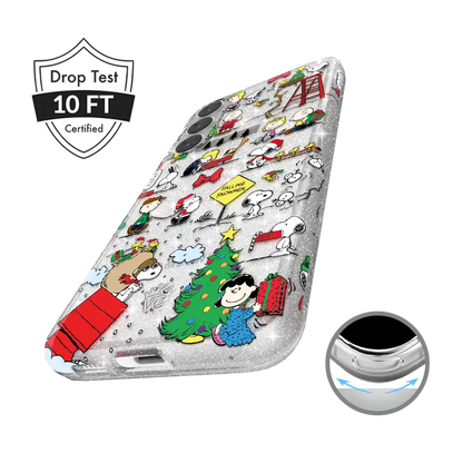 Snoopy Christmas Glitter Samsung Case