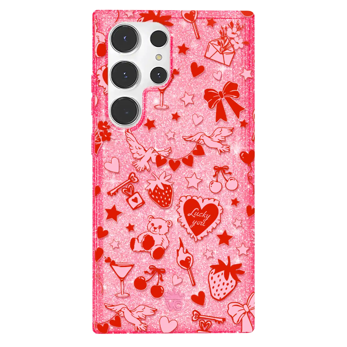 Be Mine Glitter Samsung Case