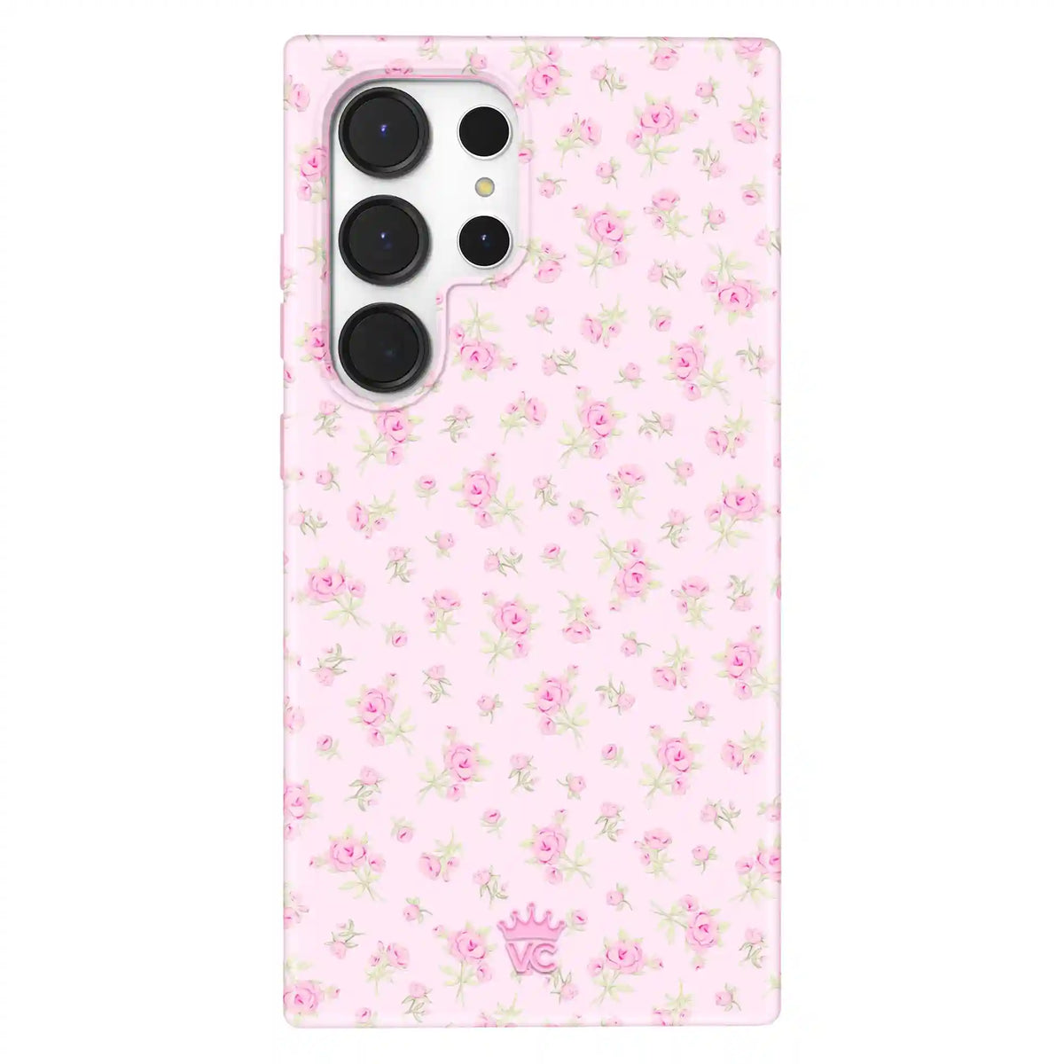 Dainty Pink Floral Samsung Case