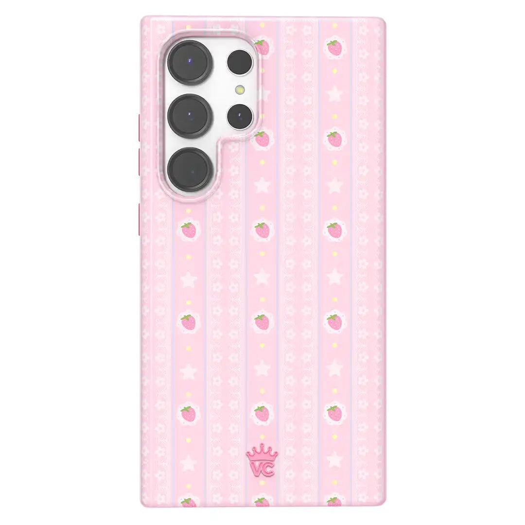 Strawberry Macaron Samsung Case
