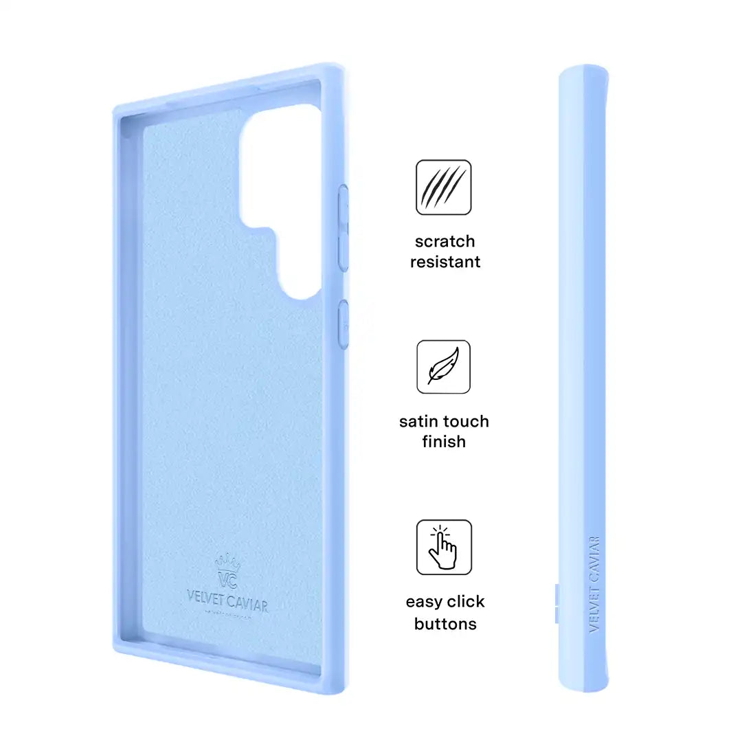 Cotton Candy Blue Samsung Case
