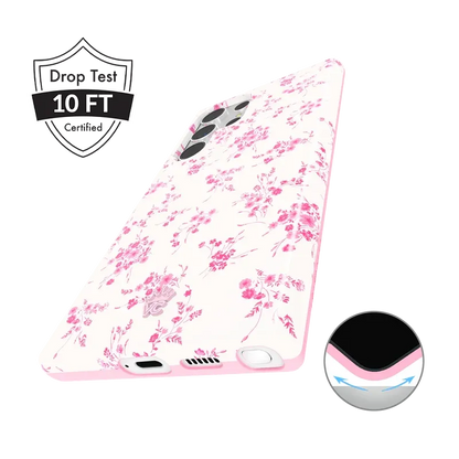 French Rose Floral Samsung Case