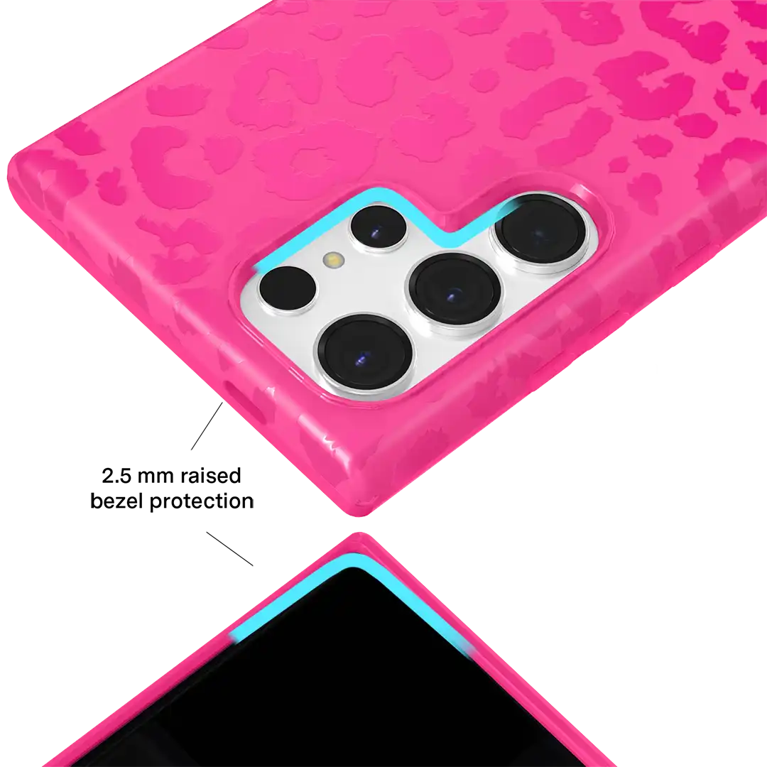 Even Hotter Pink Leopard Samsung Case