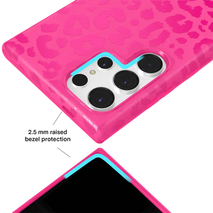 Even Hotter Pink Leopard Samsung Case