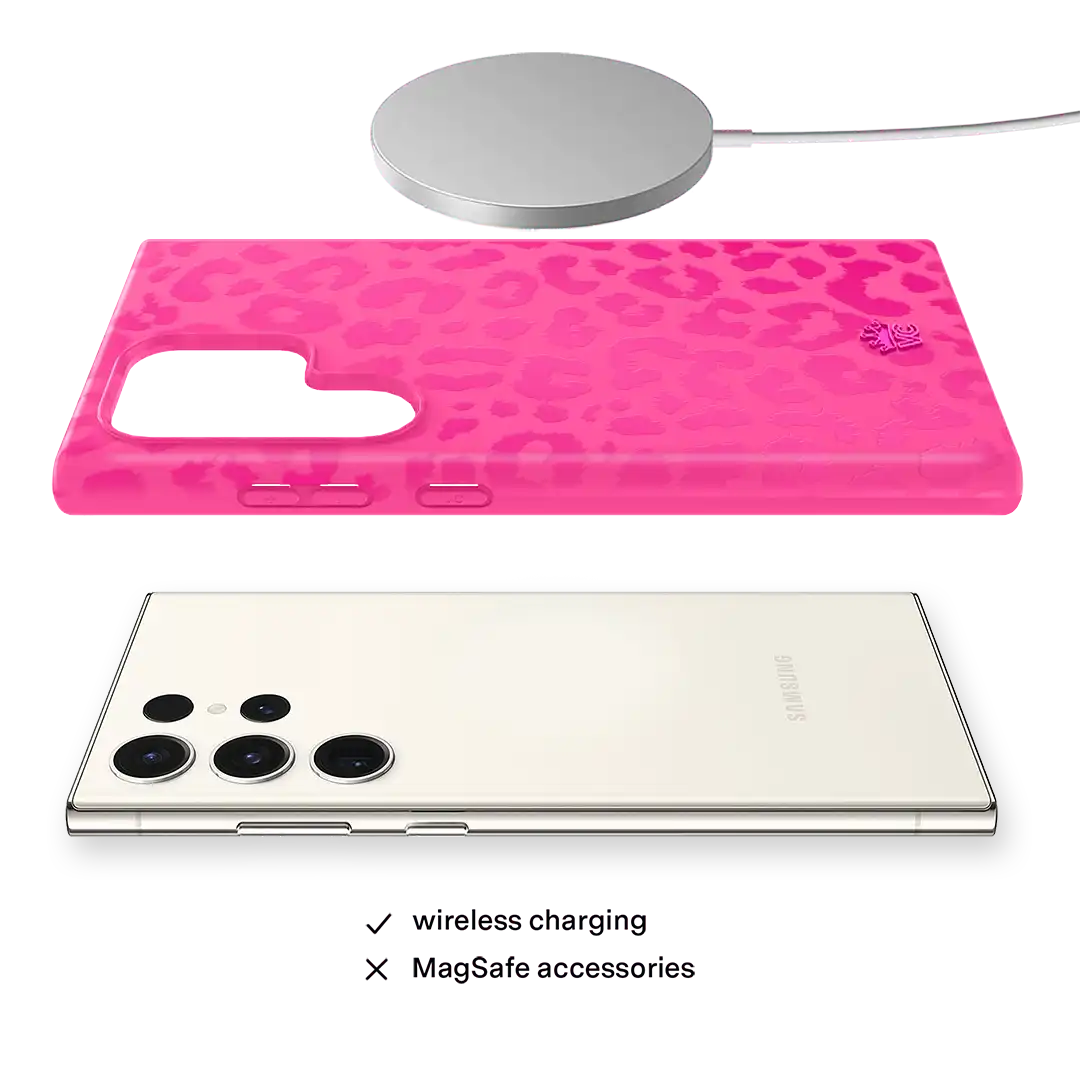 Even Hotter Pink Leopard Samsung Case