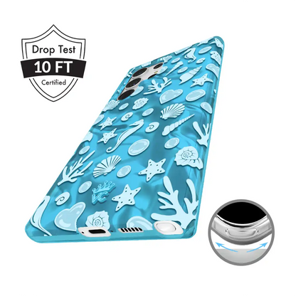 Aquamarine Holo Samsung Case