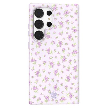 Dainty Lilac Floral Samsung Case