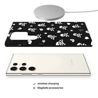 Chrome Skulls Samsung Case