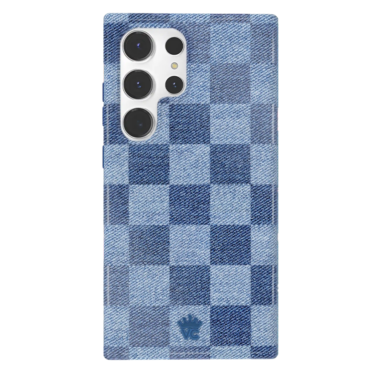 Denim Vibe Checkered Samsung Case