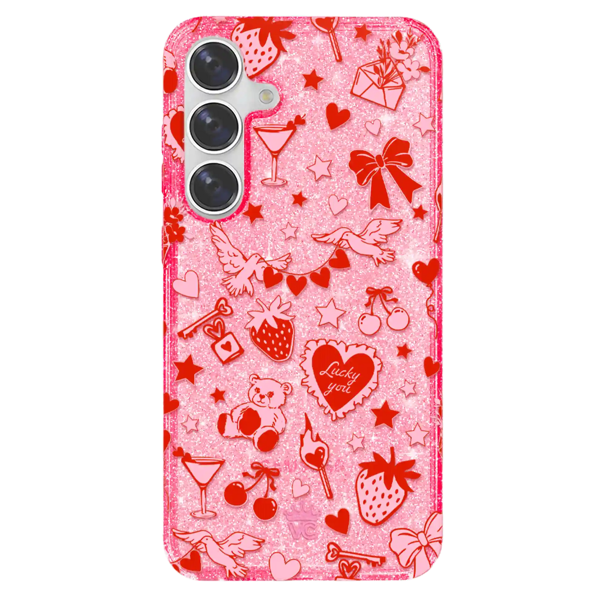 Be Mine Glitter Samsung Case