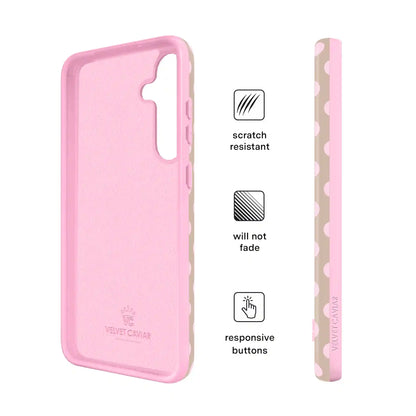 Brown Sugar Polka Dot Samsung Case