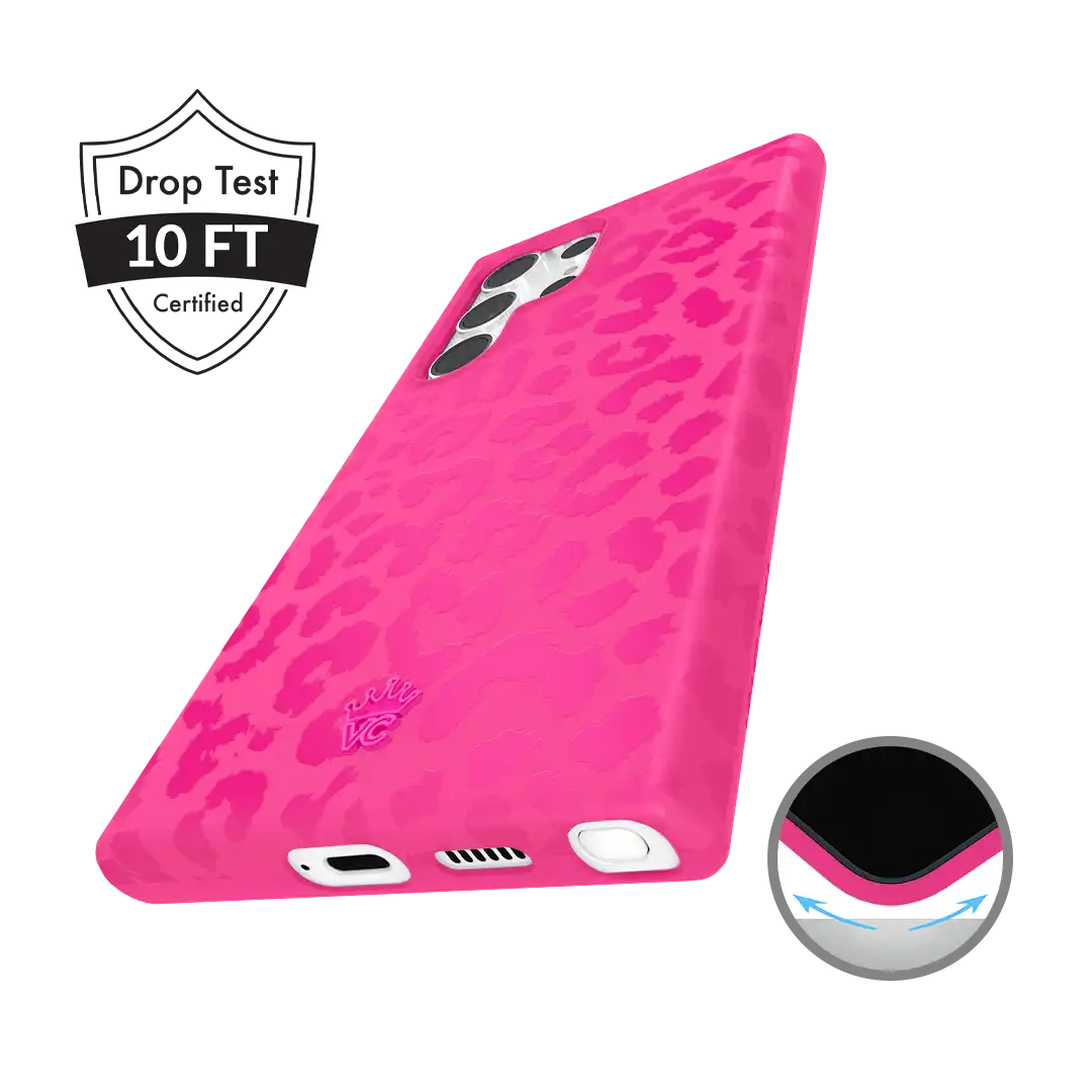 Even Hotter Pink Leopard Samsung Case