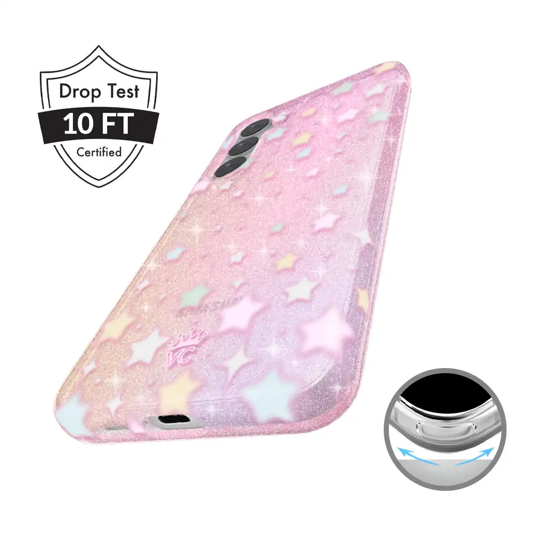 Falling Star Glitter Samsung Case