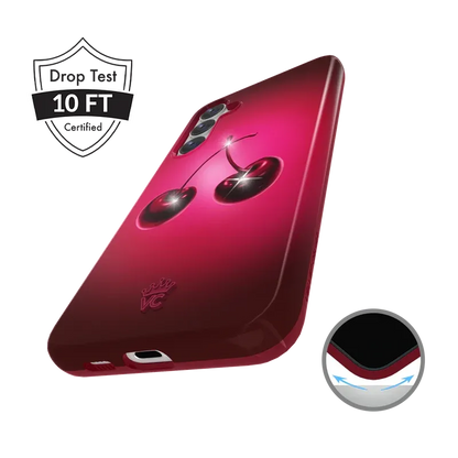 Black Cherry Crystal Samsung Case