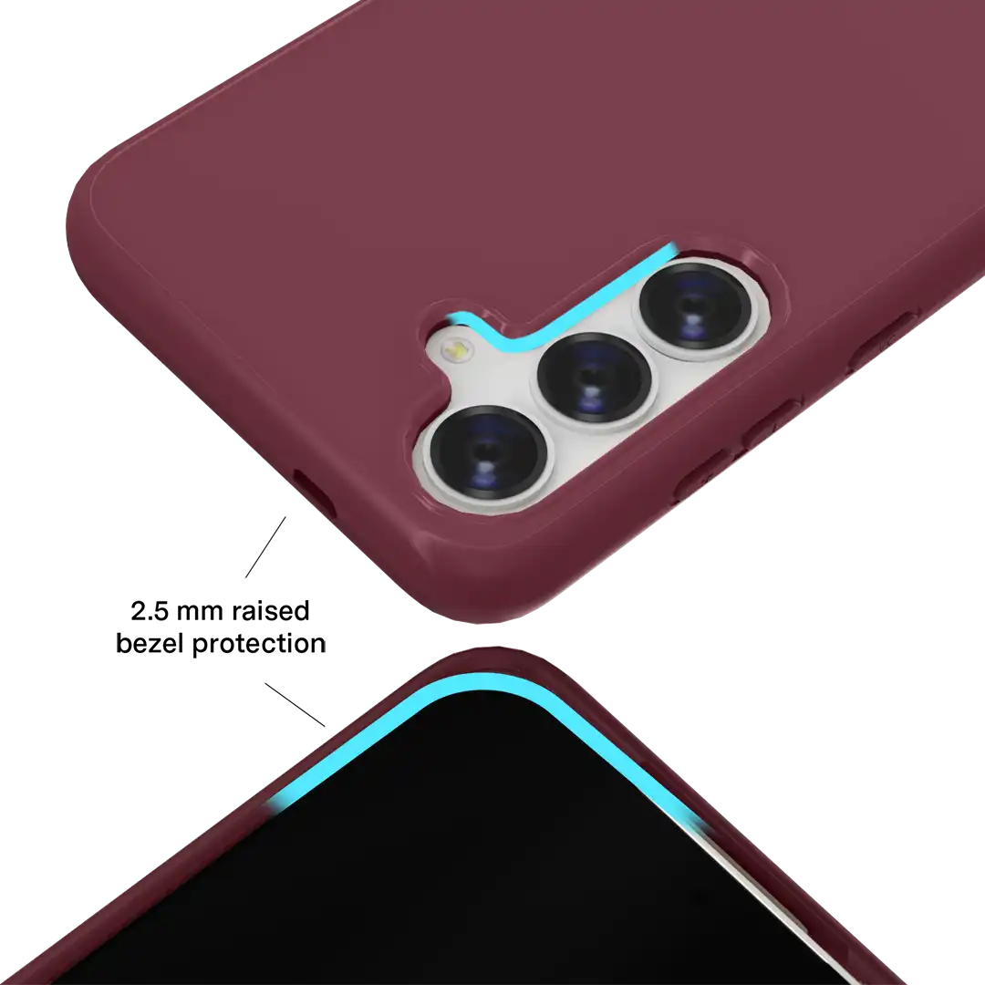 Burgundy 1990 Samsung Case