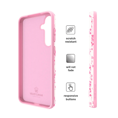 French Rose Floral Samsung Case