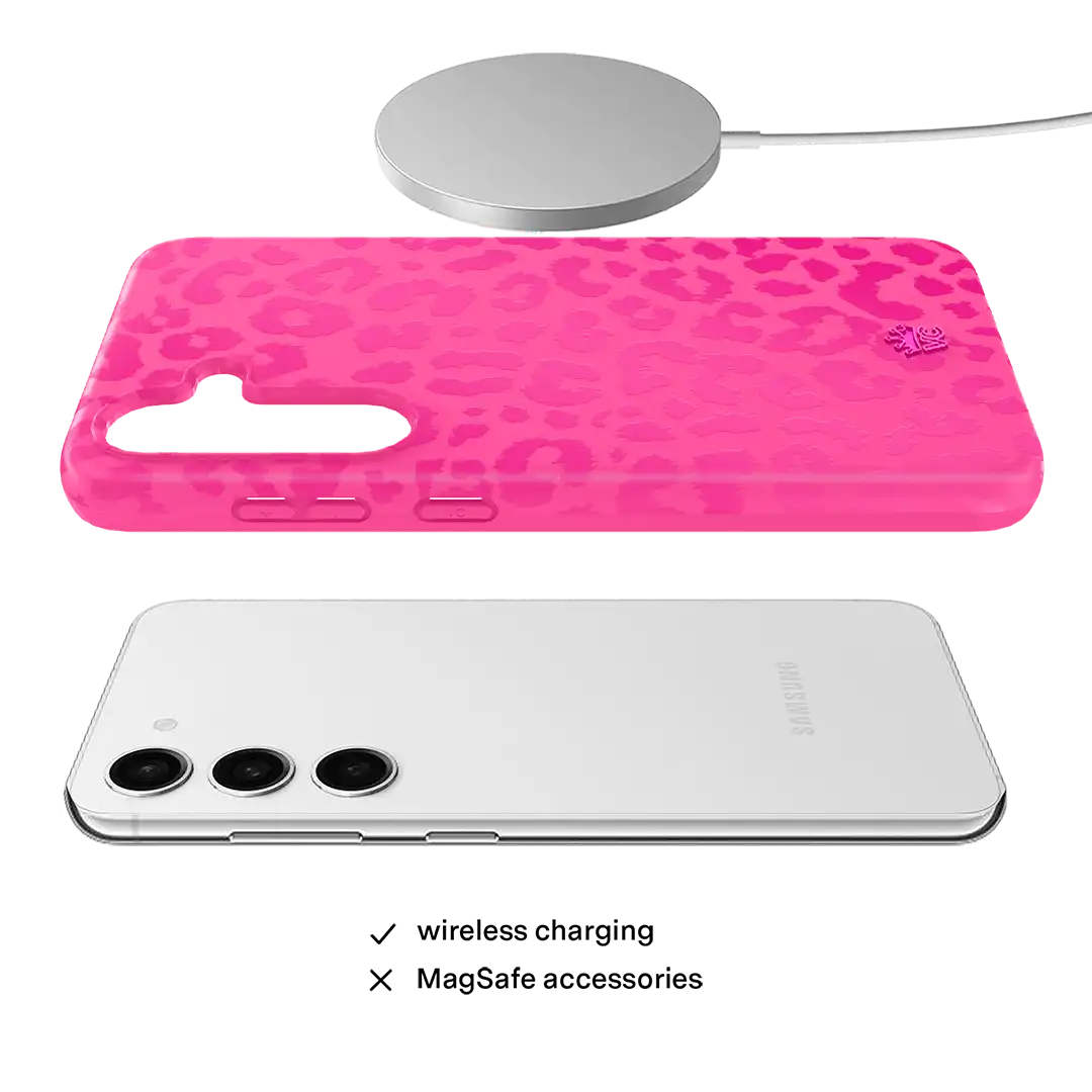 Even Hotter Pink Leopard Samsung Case