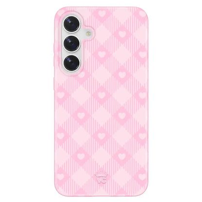 Dolly Pink Gingham Samsung Case