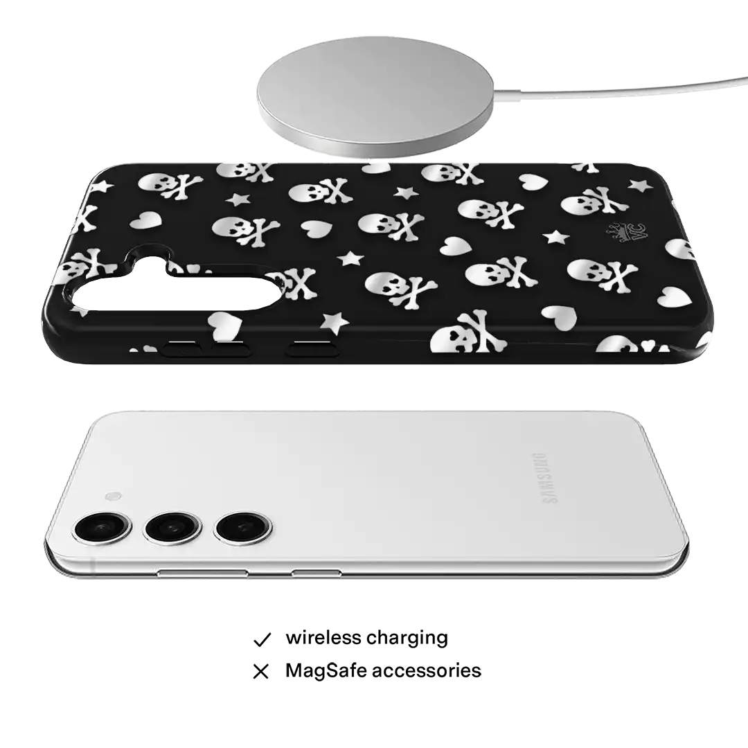 Chrome Skulls Samsung Case