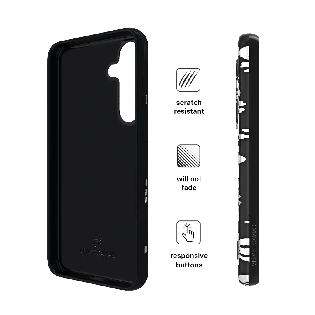 Chrome Skulls Samsung Case