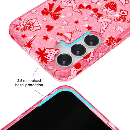 Be Mine Glitter Samsung Case