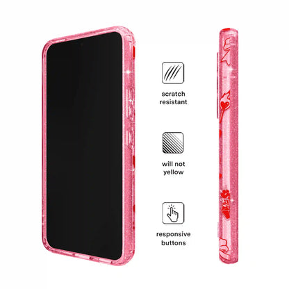 Be Mine Glitter Samsung Case