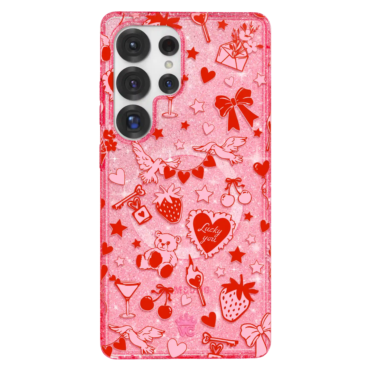 Be Mine Glitter Samsung Case