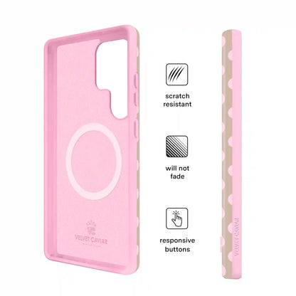 Brown Sugar Polka Dot Samsung Case