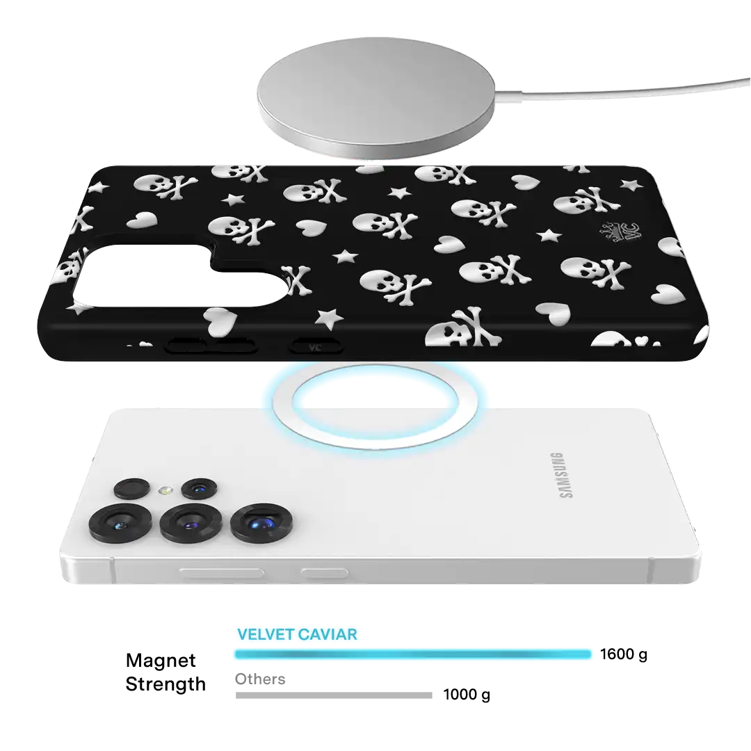 Chrome Skulls Samsung Case