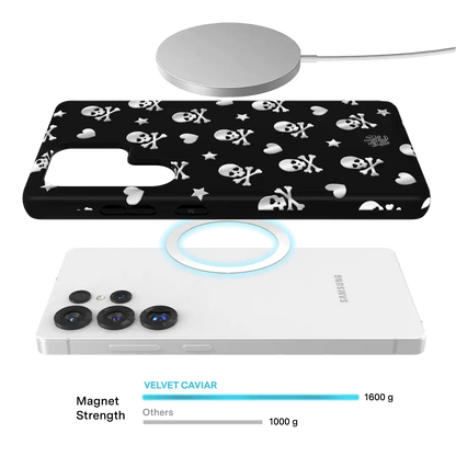 Chrome Skulls Samsung Case