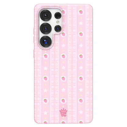 Strawberry Macaron Samsung Case