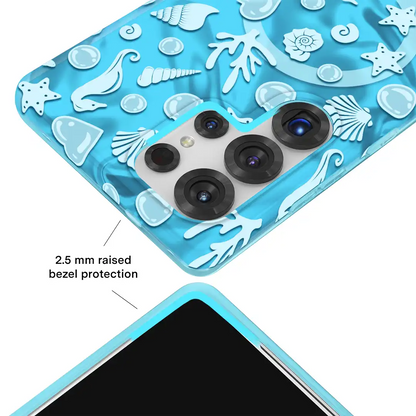 Aquamarine Holo Samsung Case
