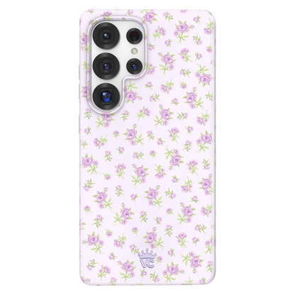 Dainty Lilac Floral Samsung Case