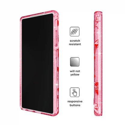 Be Mine Glitter Samsung Case