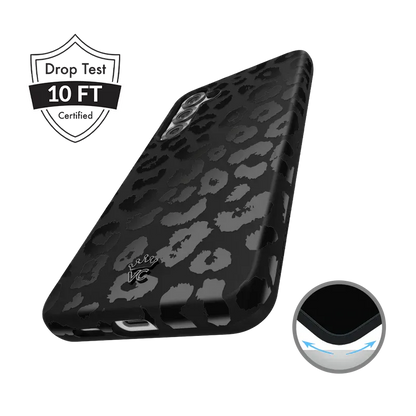Black Leopard Samsung Case