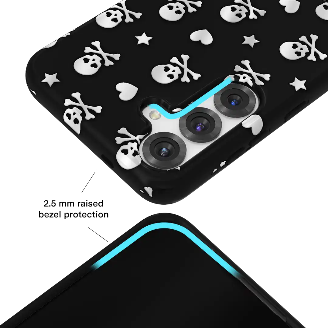 Chrome Skulls Samsung Case