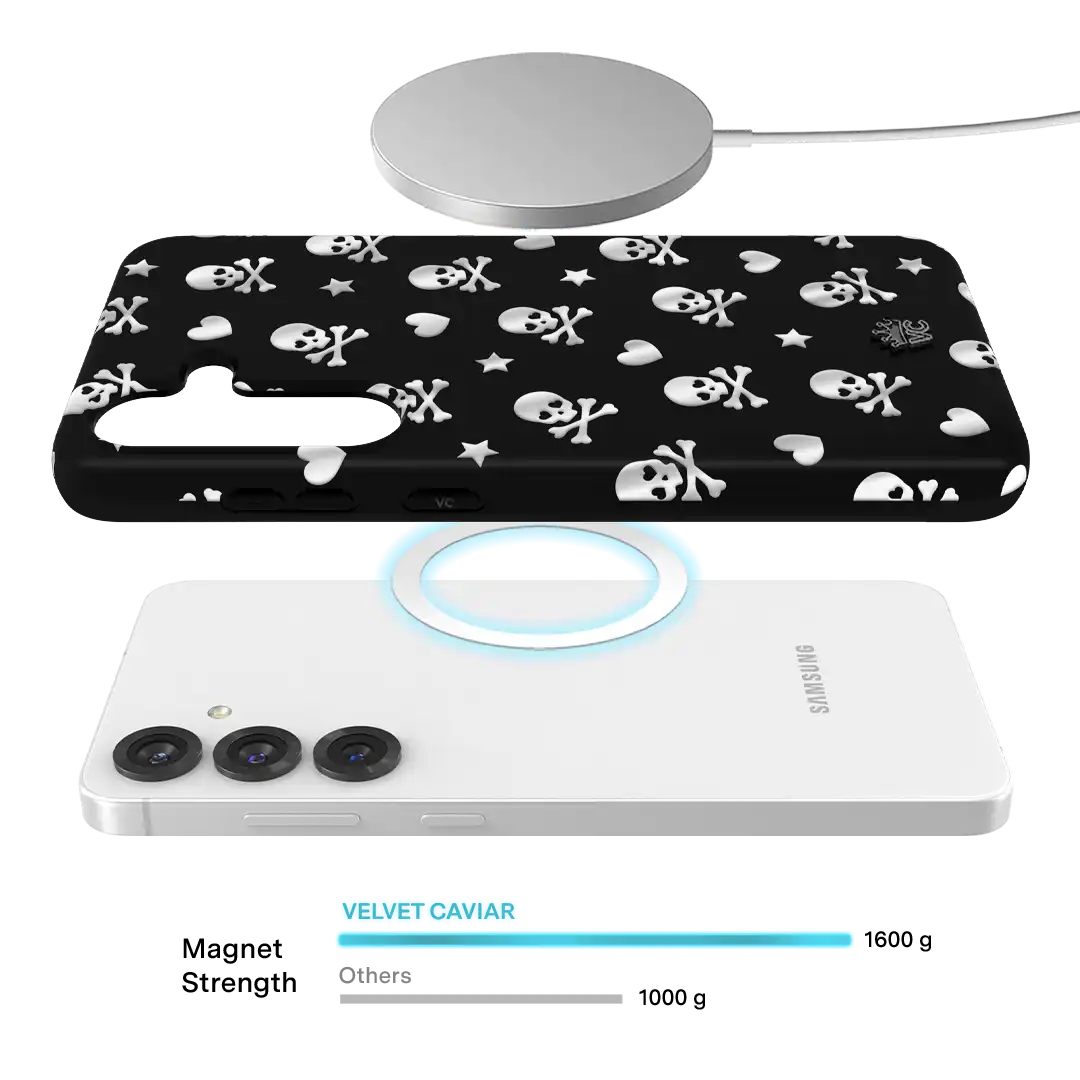 Chrome Skulls Samsung Case