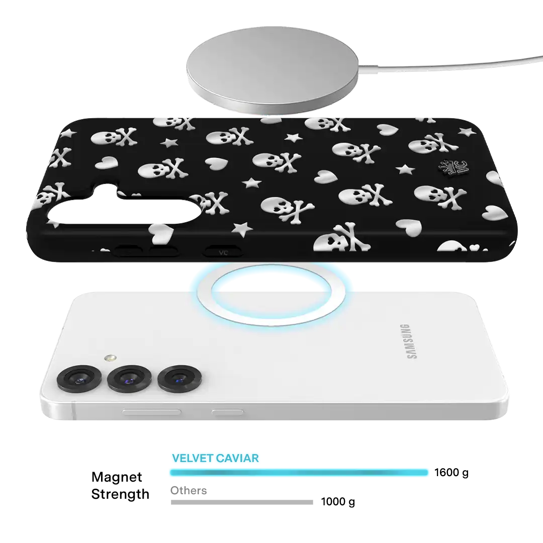 Chrome Skulls Samsung Case