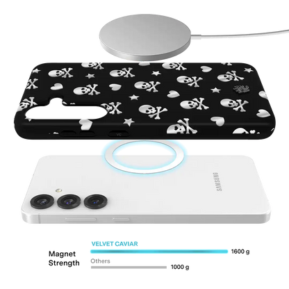 Chrome Skulls Samsung Case