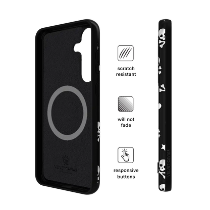 Chrome Skulls Samsung Case