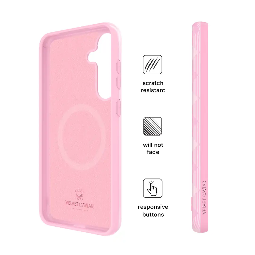 Dolly Pink Gingham Samsung Case