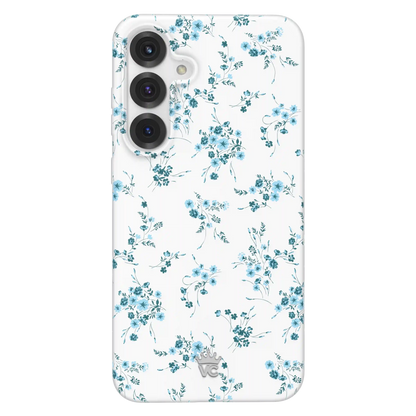 French Blue Floral Samsung Case