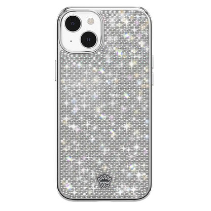 Chrome Caviar Crystals iPhone Case