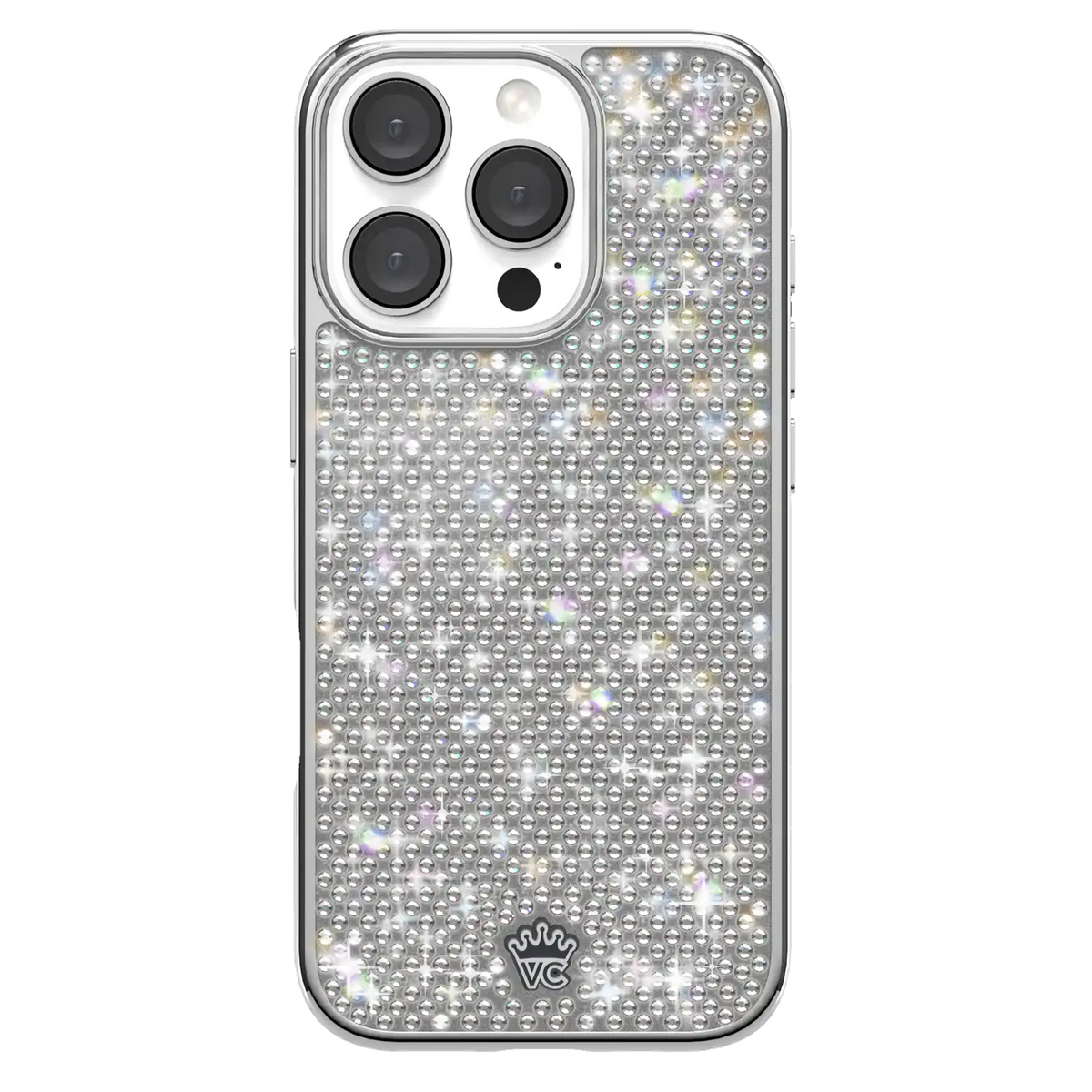 Chrome Caviar Crystals iPhone Case