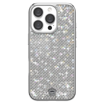 Chrome Caviar Crystals iPhone Case