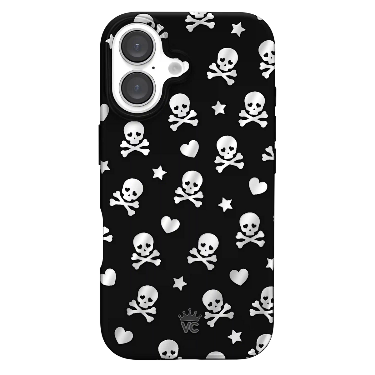 Chrome Skulls iPhone Case