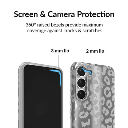 Chrome Leopard Samsung Case